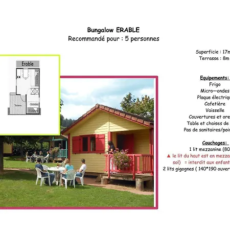 Camping Les Feuilles Chauffailles Extérieur photo